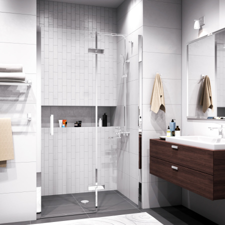 Душевая дверь (120х200) WasserKRAFT Aller 10H05-SPR